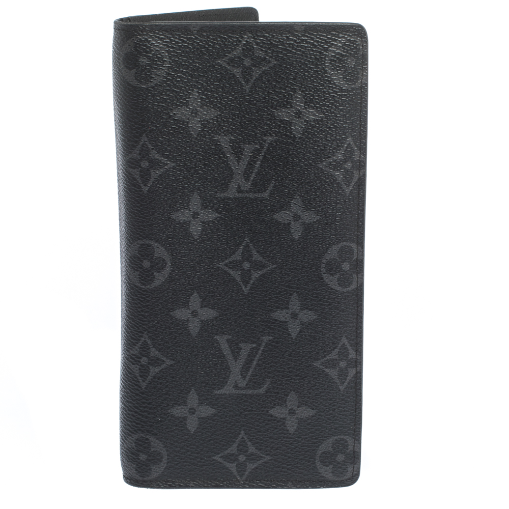 Louis Vuitton Graphite Monogram Canvas Brazza Wallet