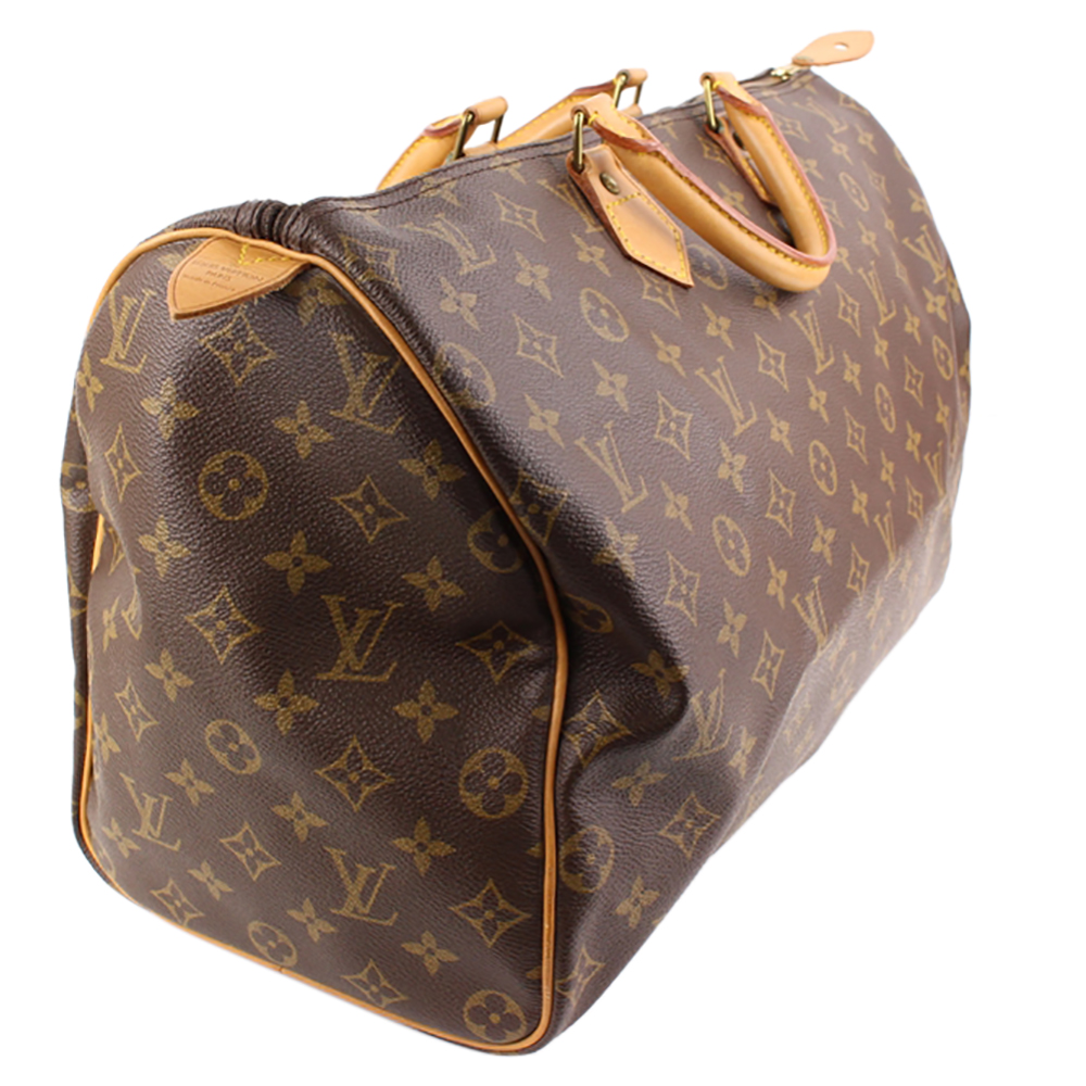 

Louis Vuitton Monogram Canvas Speedy 40 Bag, Brown