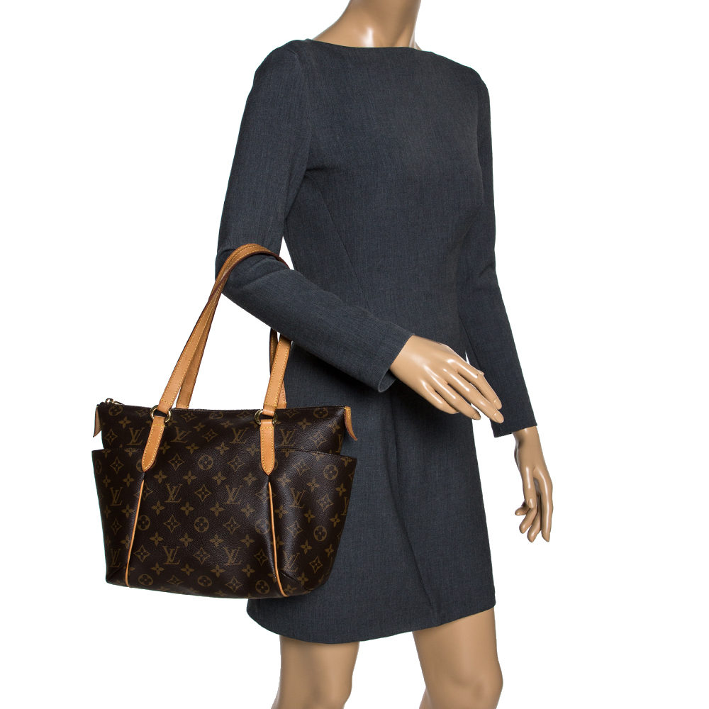 

Louis Vuitton Monogram Canvas Totally PM Bag, Brown