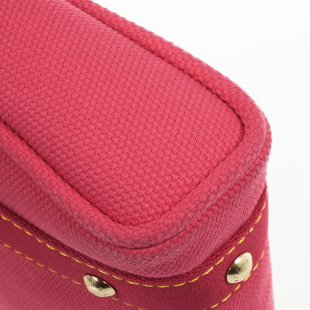 Louis Vuitton Brown Antigua Cabas PM Red Beige Cloth Cloth ref.442954 -  Joli Closet