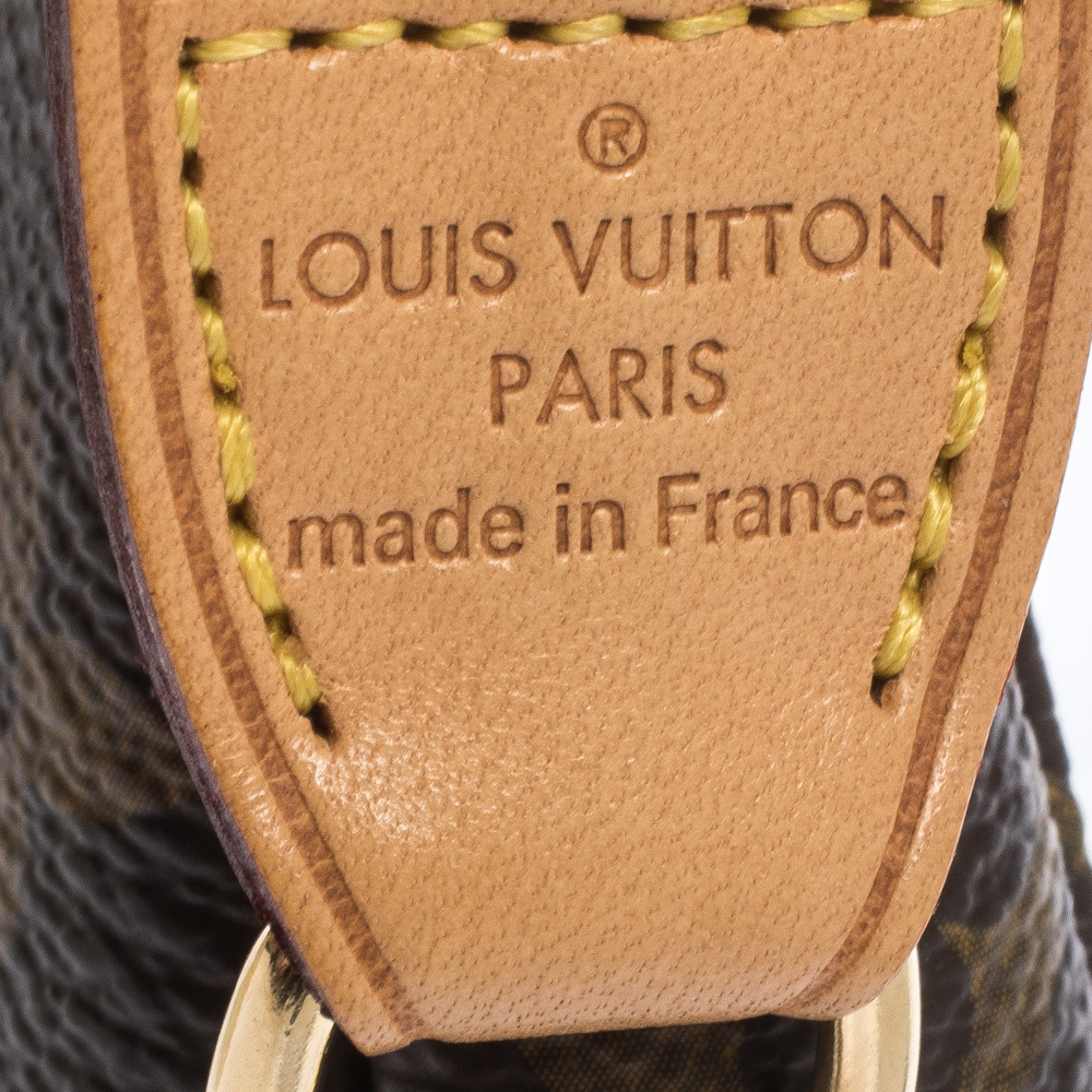 Louis Vuitton Pochette Accessoires Monogram Canvas Mini Brown 21348347