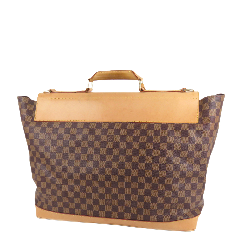

Louis Vuitton Brown Damier Ebene Canvas Clipper Bag