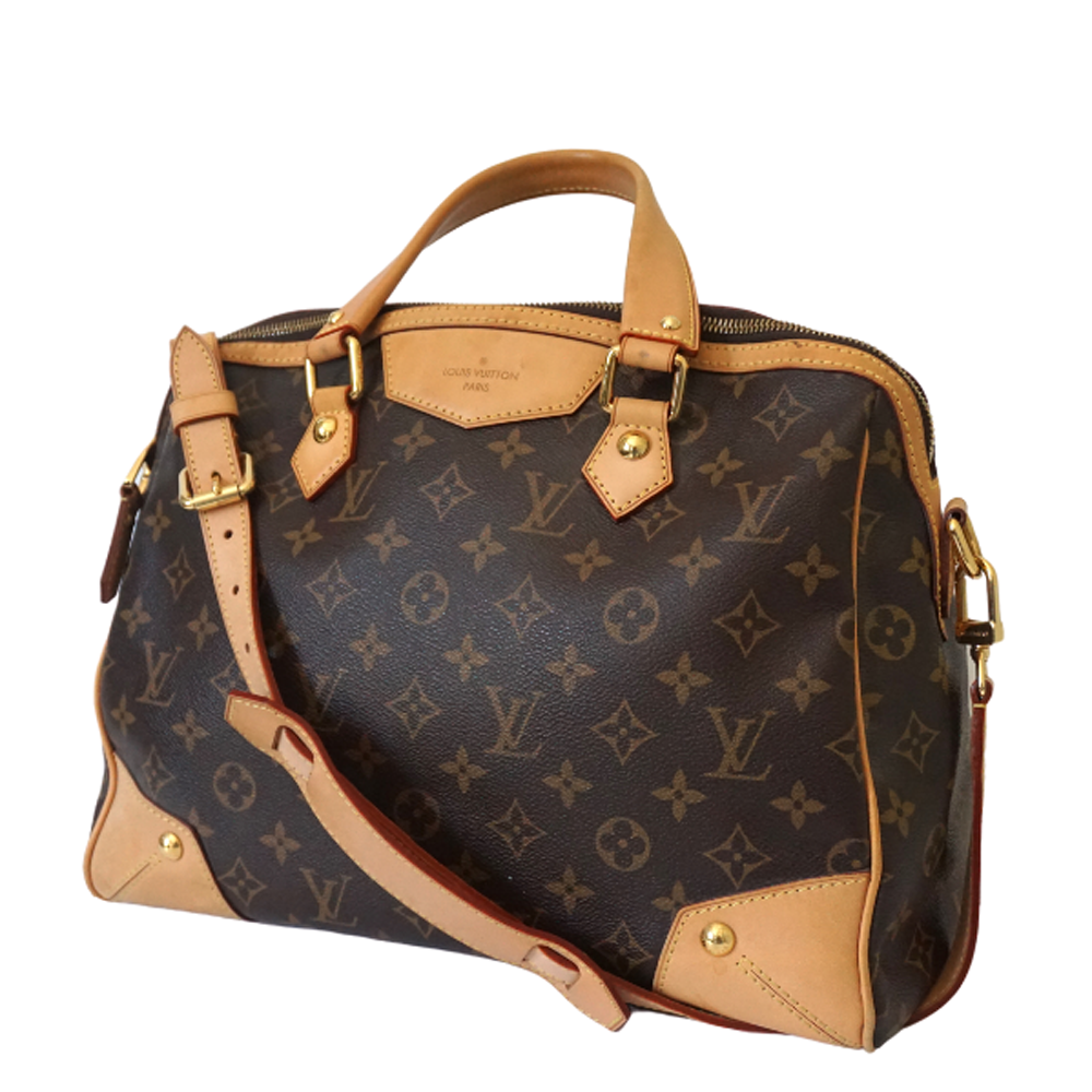 

Louis Vuitton Monogram Canvas Retiro PM Bag, Brown