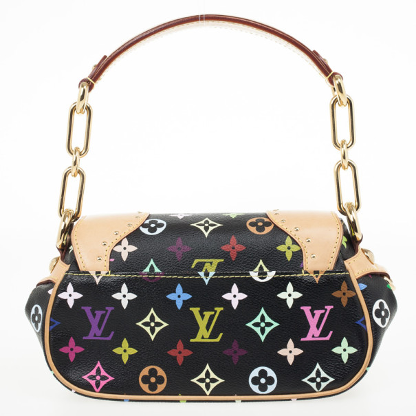 Buy Pre-owned & Brand new Luxury Louis Vuitton Black Monogram Multicolore  Marilyn Bag Online