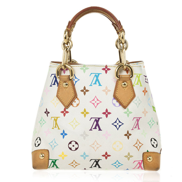 Louis Vuitton, Bags, Louis Vuitton Monogram Multicolor Audra M4047 Bag  Handbag Ladies