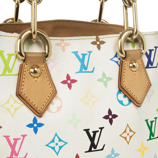 Louis Vuitton, Bags, Louis Vuitton Monogram Multicolor Audra M4047 Bag  Handbag Ladies