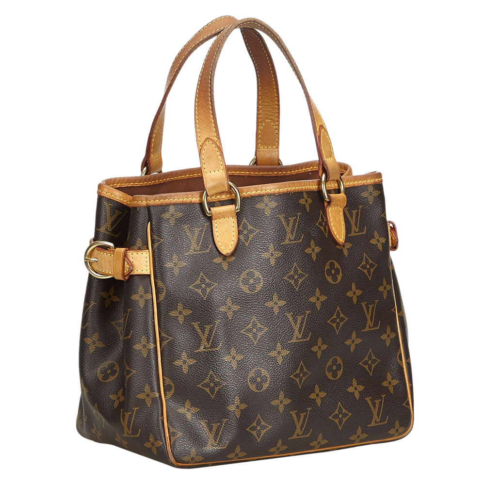 

Louis Vuitton Monogram Canvas Batignolles Vertical Bag, Brown