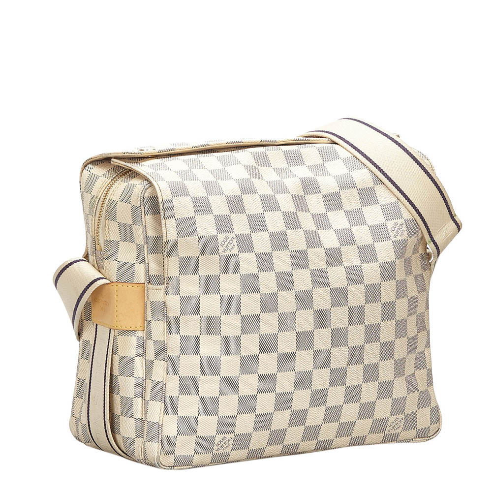 

Louis Vuitton Damier Azur Naviglio Messenger Bag, Blue