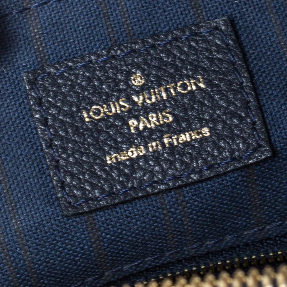 Louis Vuitton Speedy Bandouliere 25 Navy Blue Empreinte – ＬＯＶＥＬＯＴＳＬＵＸＵＲＹ