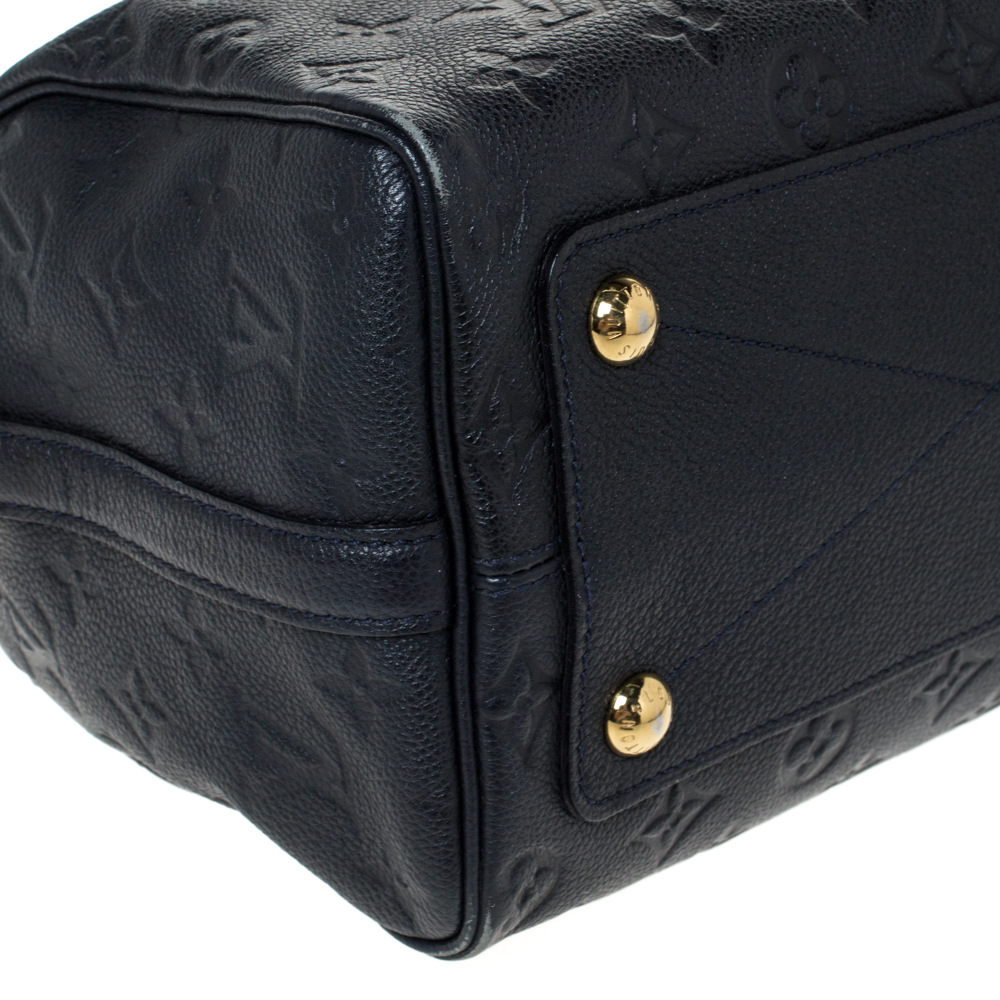 Louis Vuitton Monogram Empreinte Speedy Bandoulière 25 - Black Handle Bags,  Handbags - LOU718314