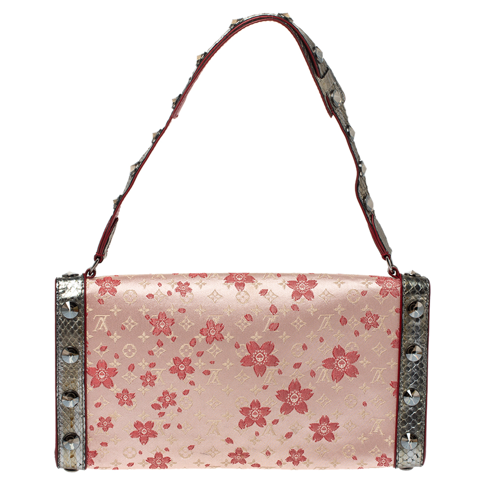 Louis Vuitton Red Cherry Blossom Monogram Satin Limited Edition Takashi  Murakami Bag Louis Vuitton | The Luxury Closet