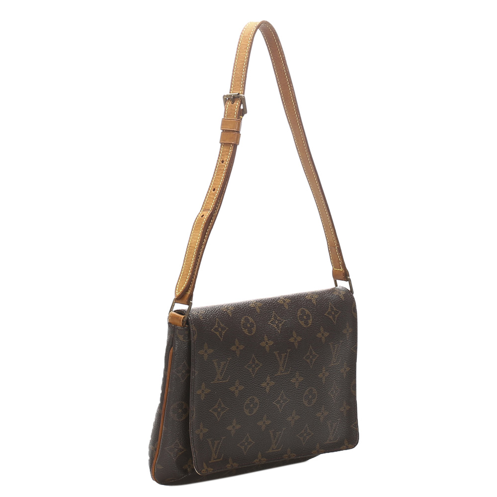 

Louis Vuitton Monogram Canvas Musette Tango Shoulder Bag, Brown