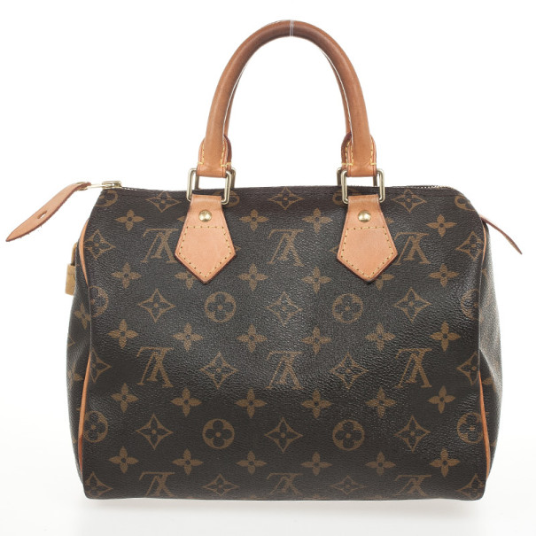 Pre Owned Louis Vuitton Monogram Speedy 25
