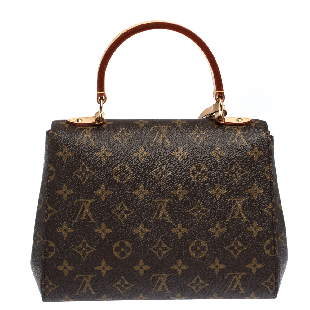 2021 Louis Vuitton Cluny BB Monogram Canvas 2way Shoulder Bag