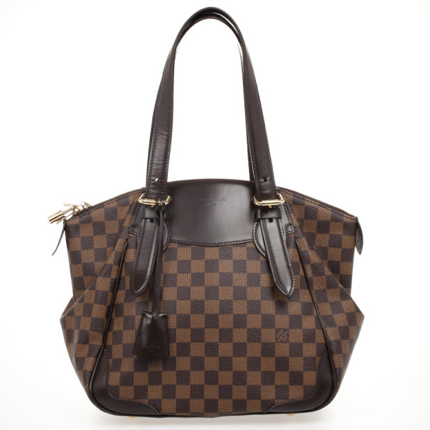 Pre Owned Louis Vuitton Damier Ebene Verona GM