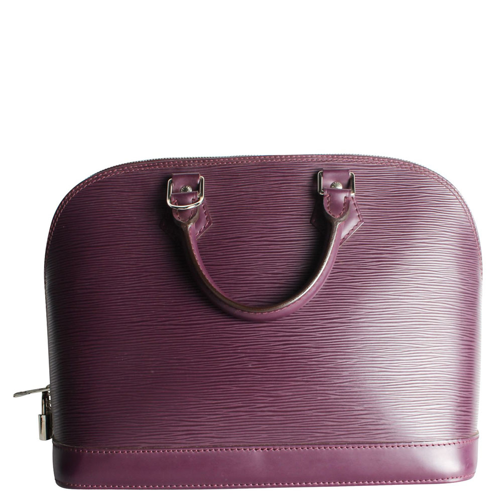 Louis Vuitton Purple Epi Leather Alma PM Bag Louis Vuitton | TLC