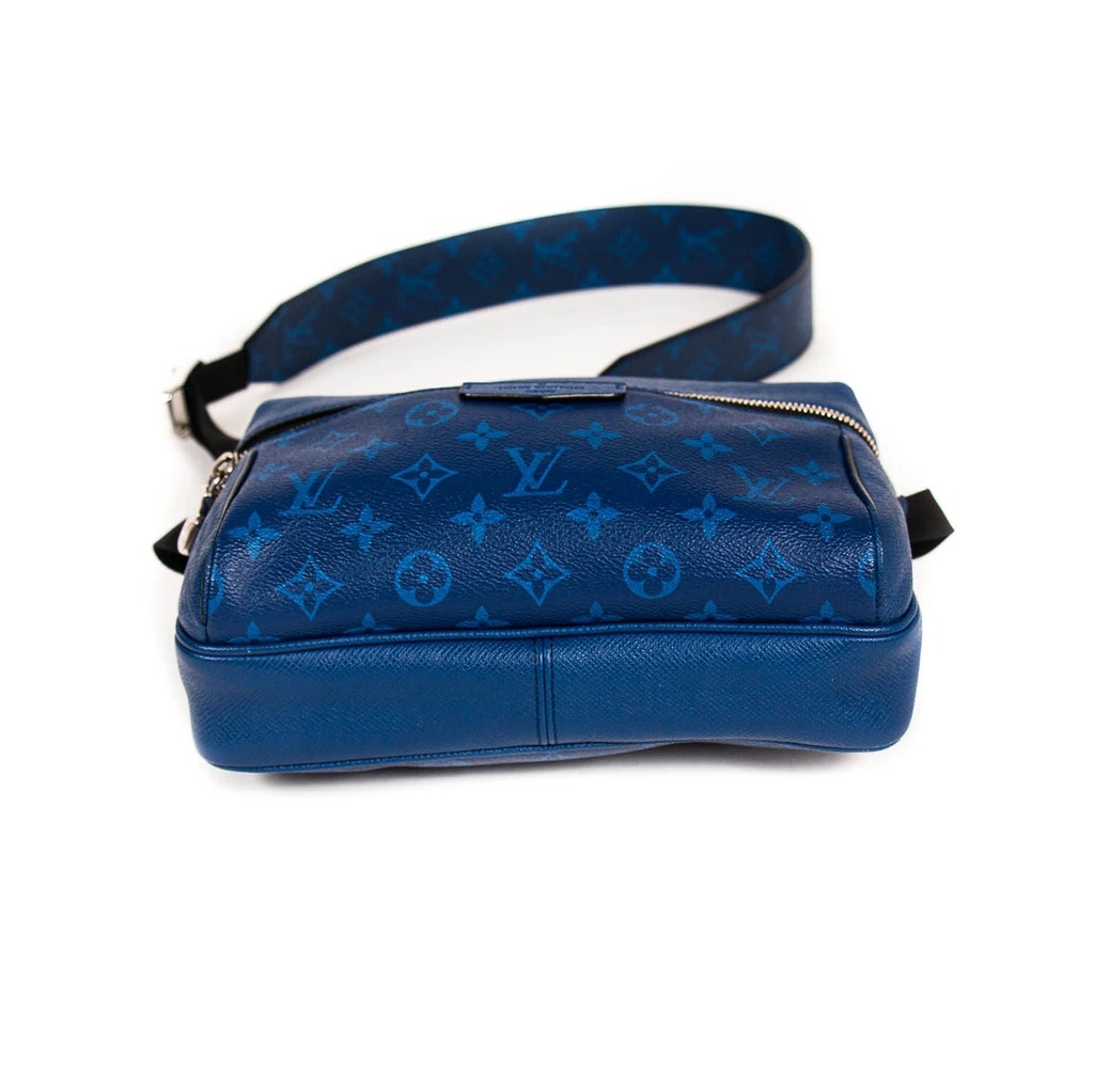 Louis Vuitton Blue Monogram Taigarama Canvas Outdoor Messenger Bag Louis Vuitton | TLC