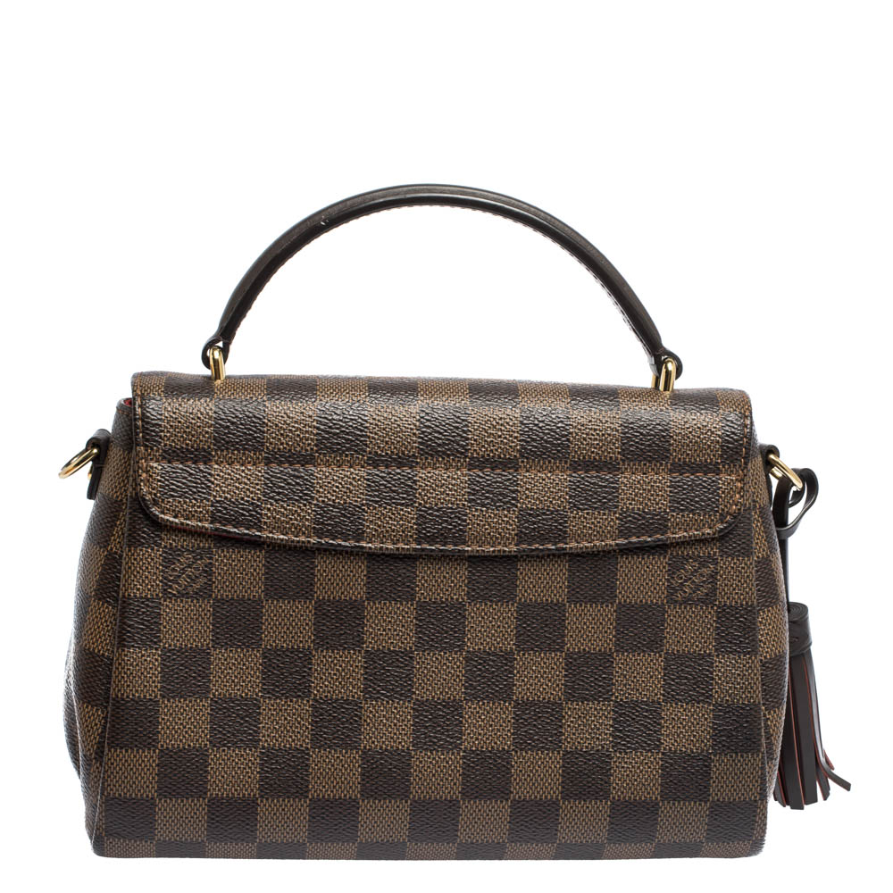 Louis Vuitton Braided Croisette Damier Brown Quartz Rose T. Damier Ebene