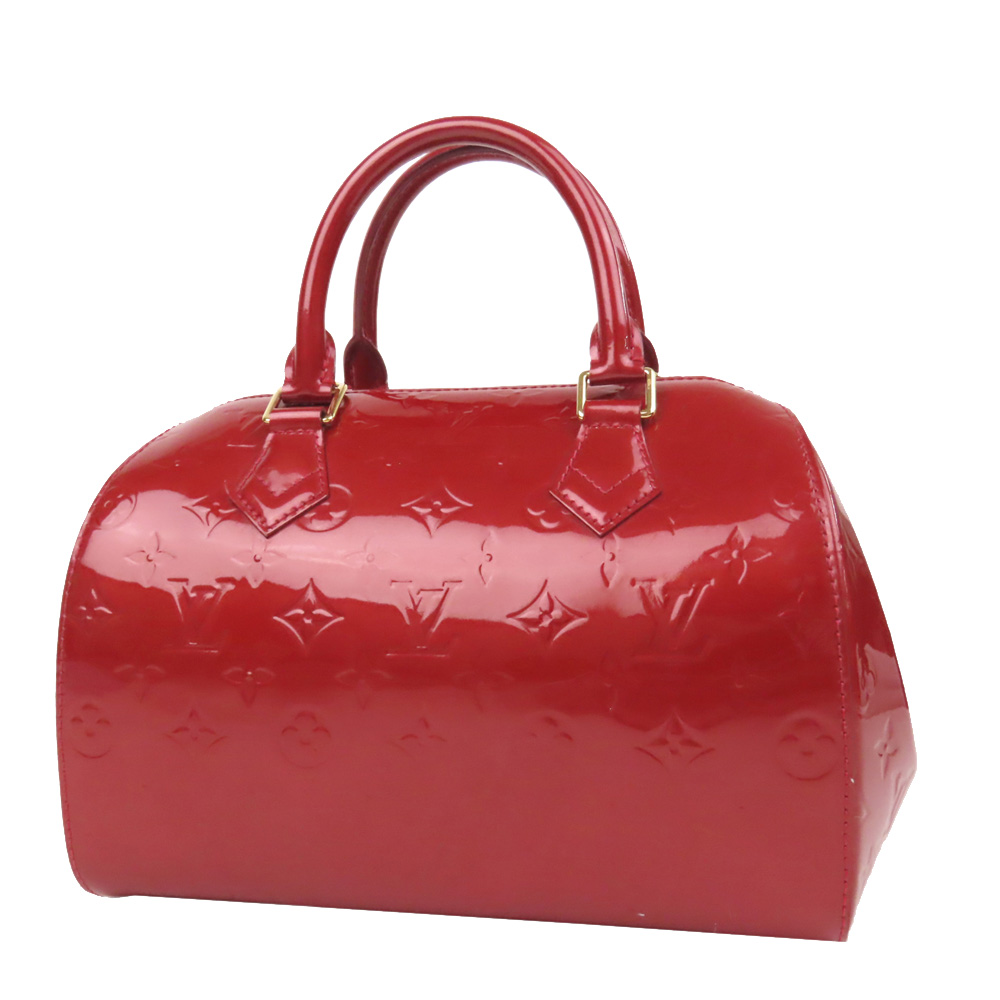 

Louis Vuitton Red Vernis Montana Bag