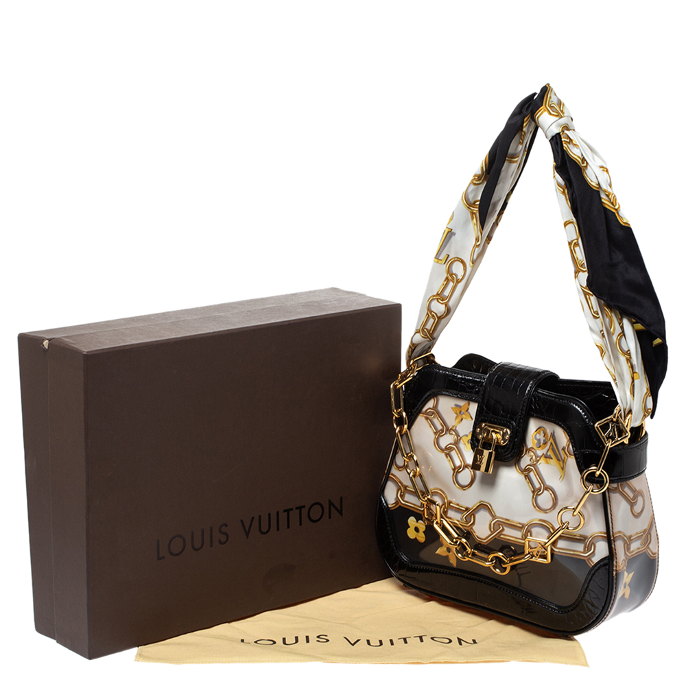 Louis Vuitton Limited Edition White Monogram Charms Linda