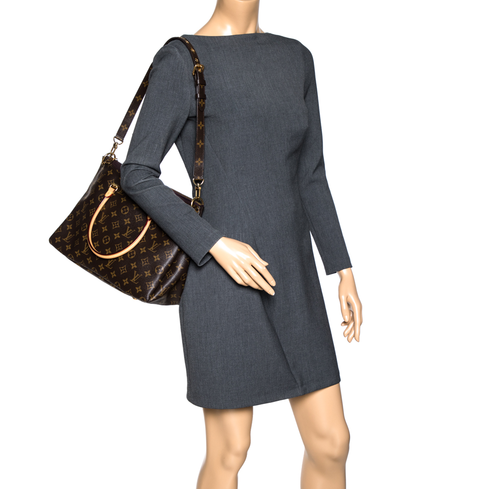 

Louis Vuitton Monogram Canvas Pallas Bag, Brown