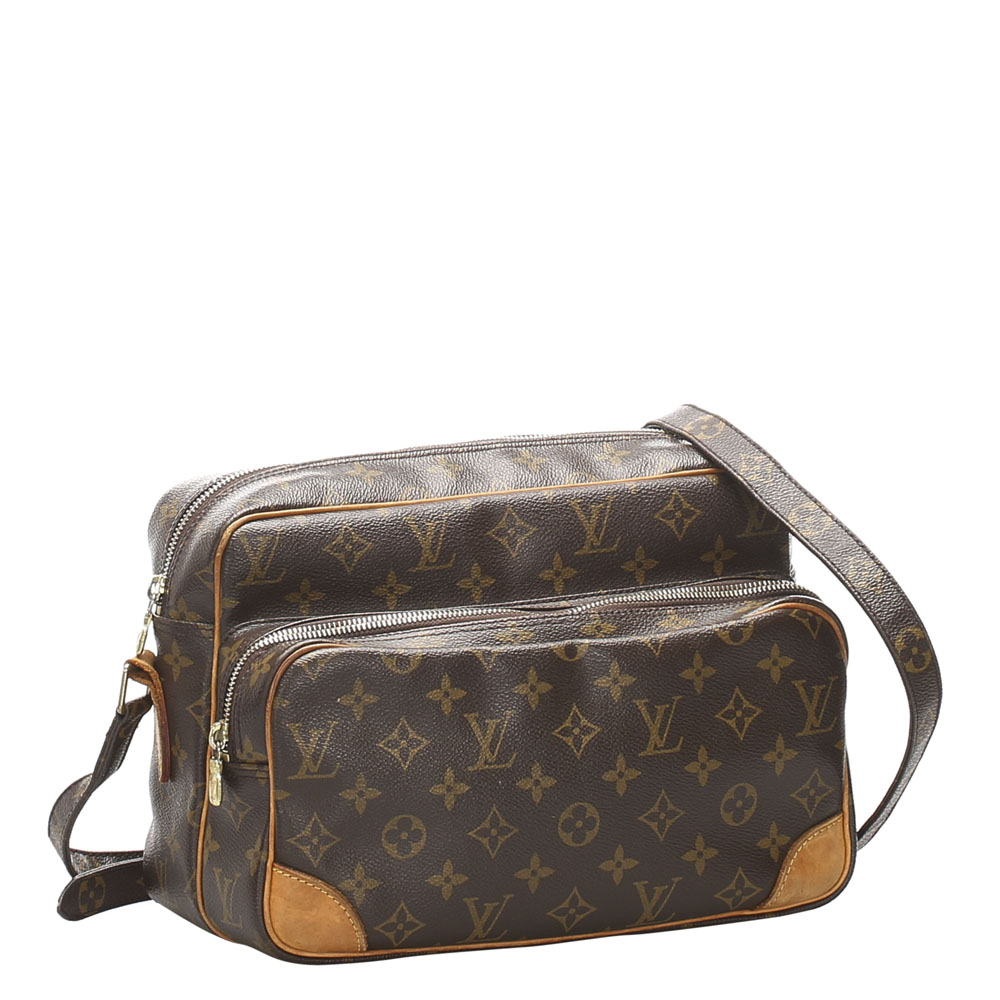 

Louis Vuitton Monogram Canvas Nile Shoulder Bag, Brown