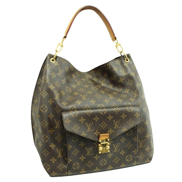 

Louis Vuitton Monogram Canvas Metis Shoulder Bag, Brown