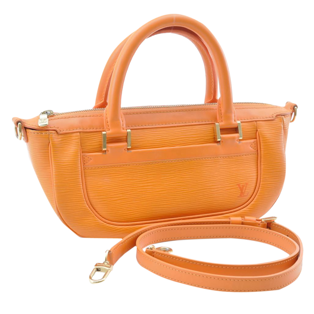 

Louis Vuitton Orange Epi Leather Dhanura PM Bag