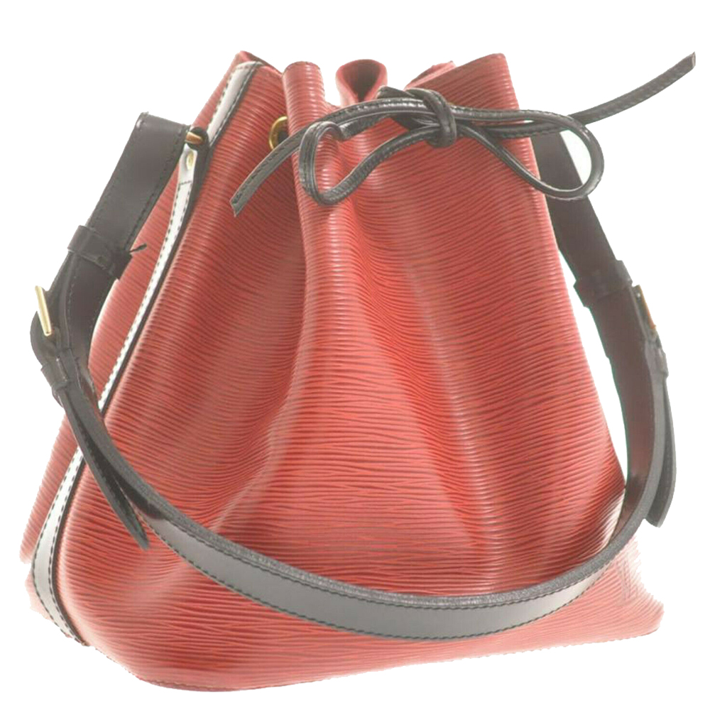 

Louis Vuitton Bicolor Epi Leather Petit Noe Shoulder Bag, Multicolor