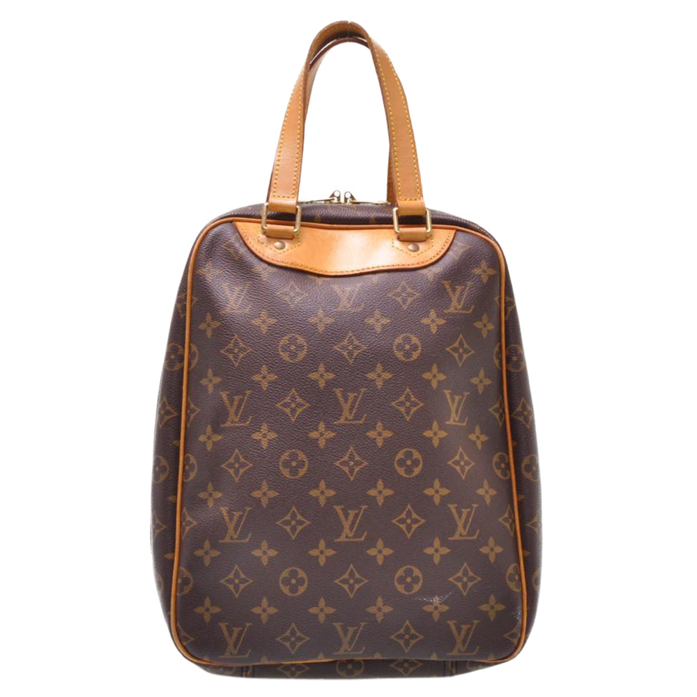 

Louis Vuitton Monogram Canvas Excursion Bag, Brown