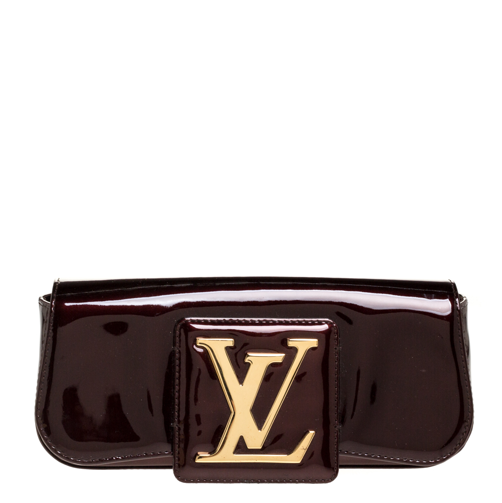 Louis Vuitton Amarante Vernis Sobe Clutch