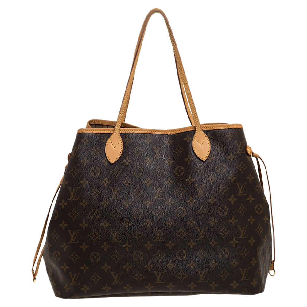 Pre Owned Louis Vuitton Monogram Canvas Neverfull GM Bag