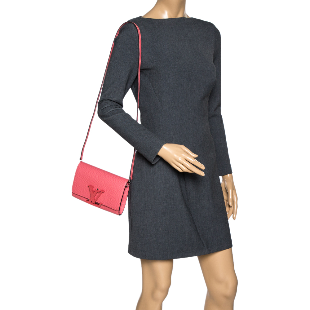

Louis Vuitton Coral Epi Leather Louise PM Bag, Pink