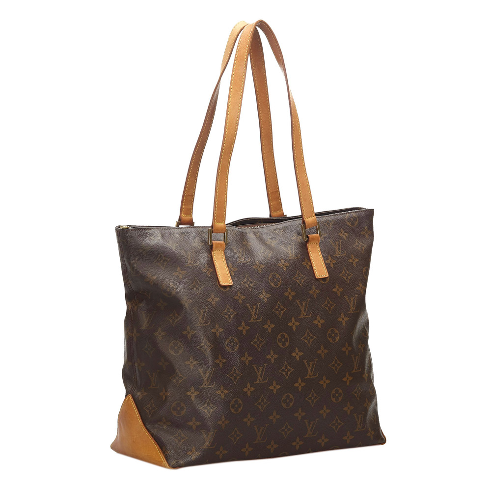 

Louis Vuitton Monogram Canvas Cabas Mezzo Shoulder Bags, Brown