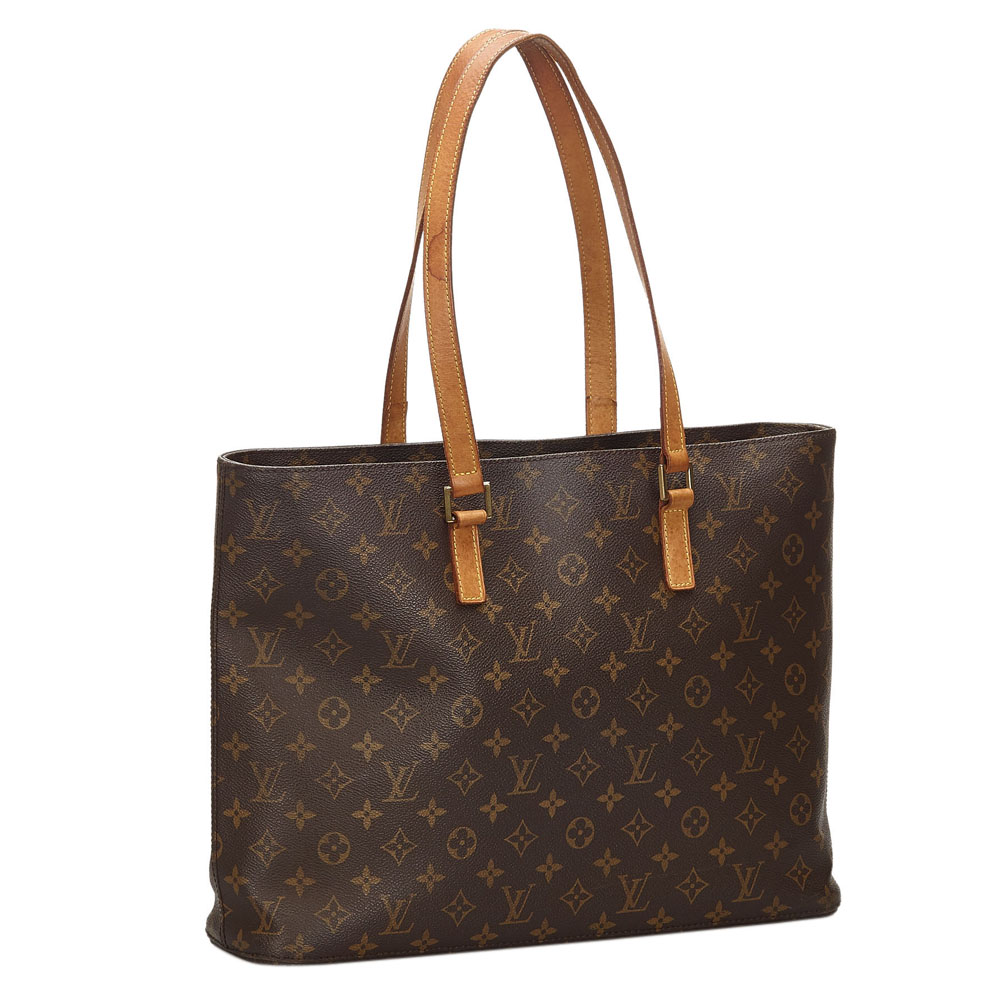 

Louis Vuitton Canvas Luco Totes, Brown