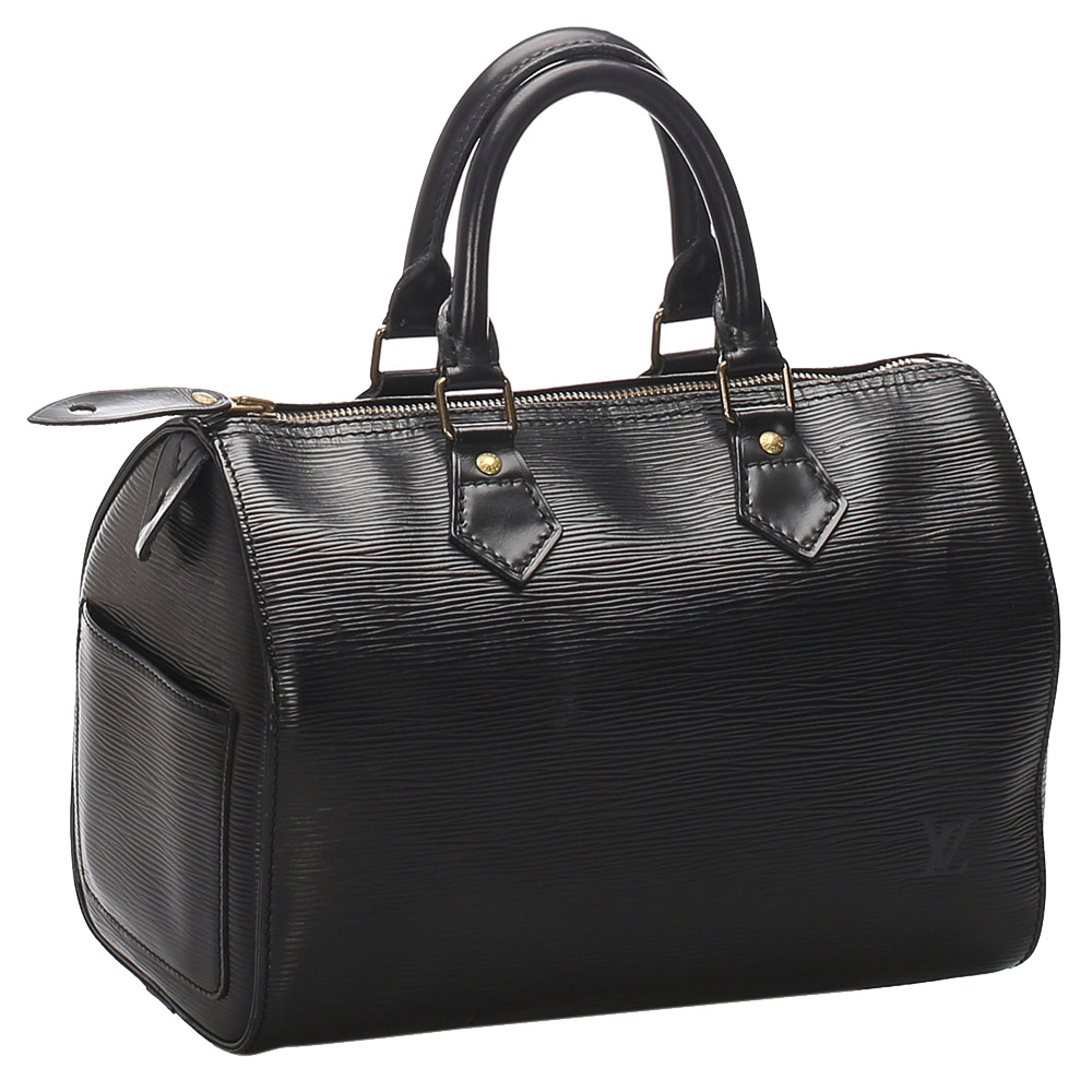 

Louis Vuitton Black Epi Leather Speedy 30 Bag