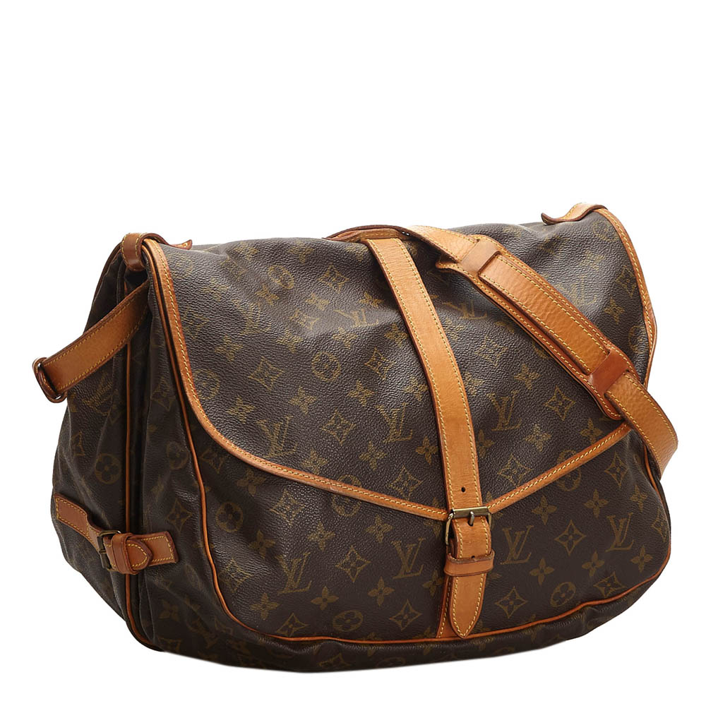 

Louis Vuitton Canvas Saumur 30 Shoulder Bags, Brown