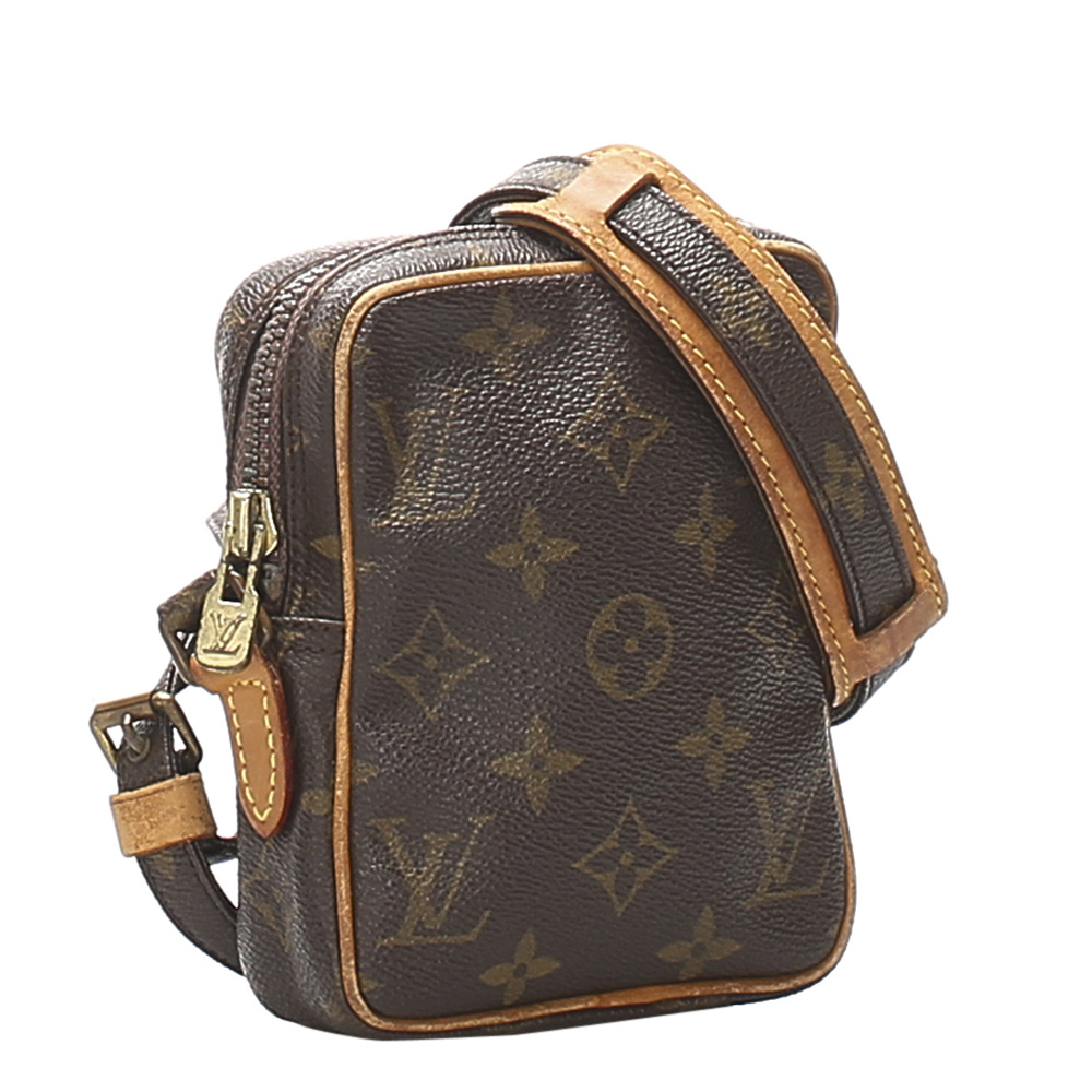 

Louis Vuitton Monogram Canvas Mini Danube Shoulder Bag, Brown