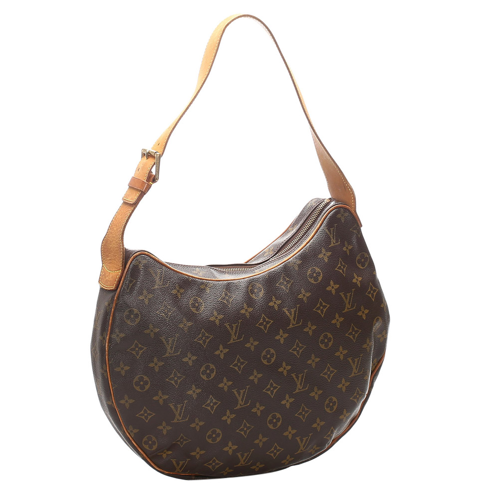 

Louis Vuitton Monogram Canvas Croissant GM Bag, Brown