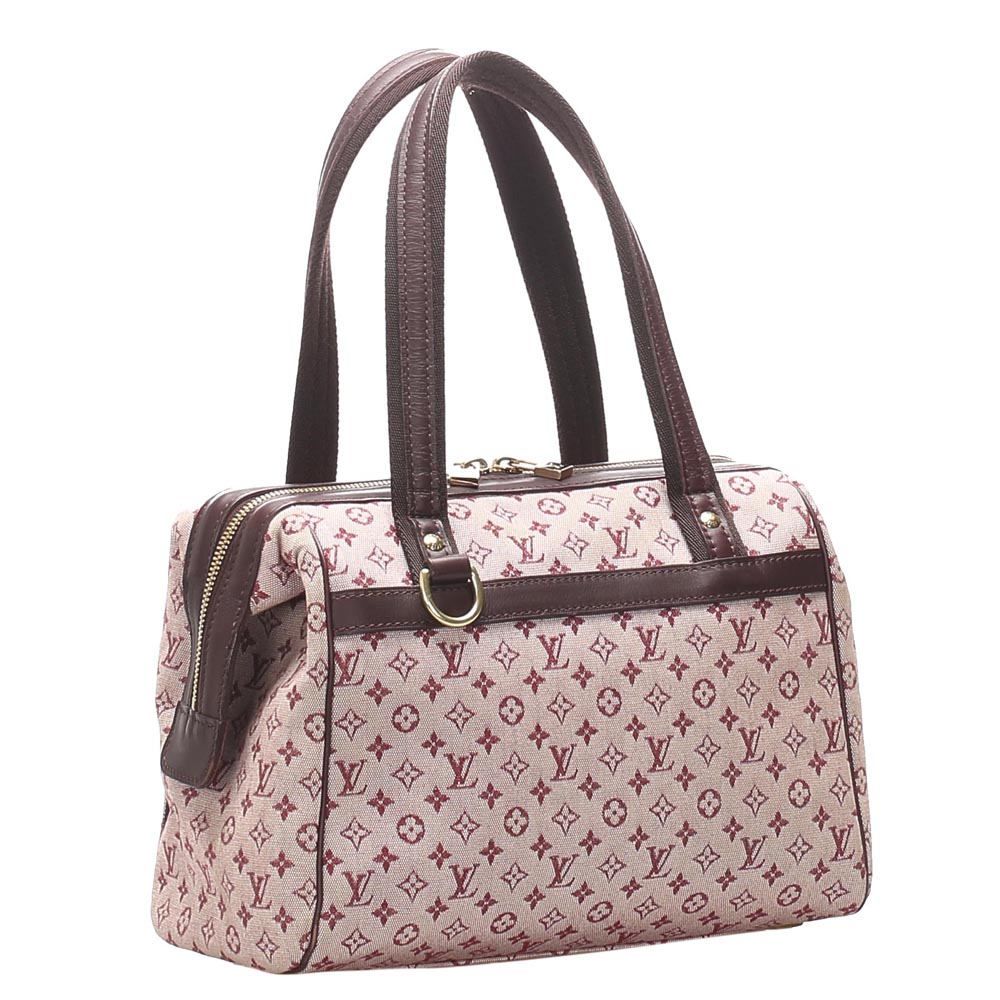 

Louis Vuitton Mini Lin Canvas Josephine PM Bag, Red