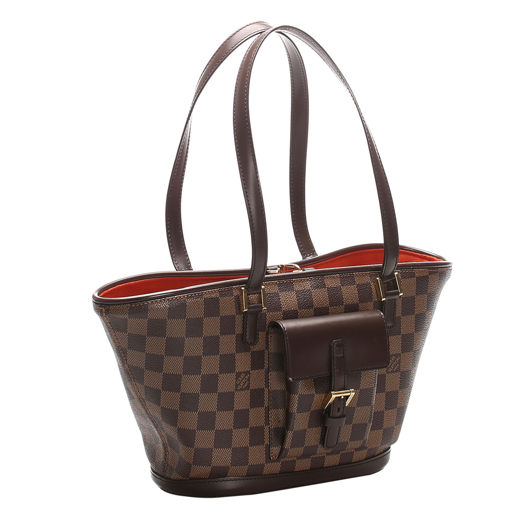 

Louis Vuitton Brown Damier Ebene Manosque PM