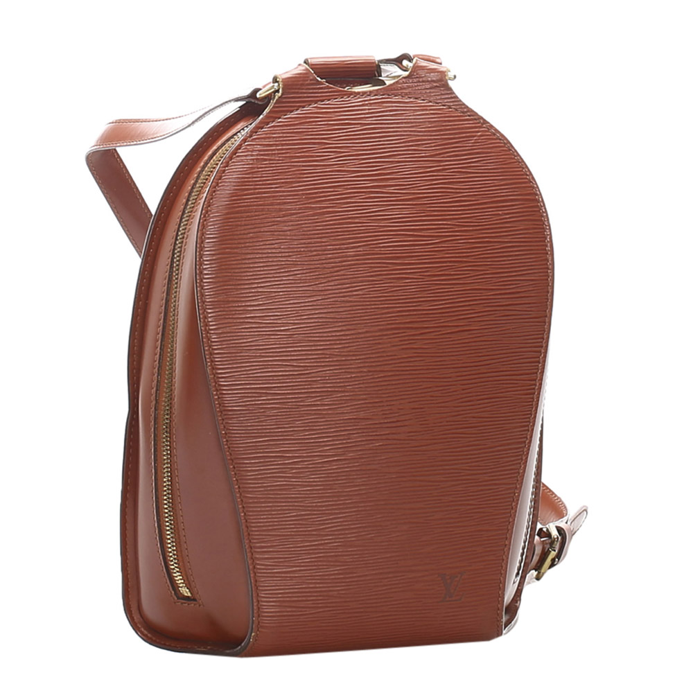 

Louis Vuitton Brown Leather Mabillon Backpack