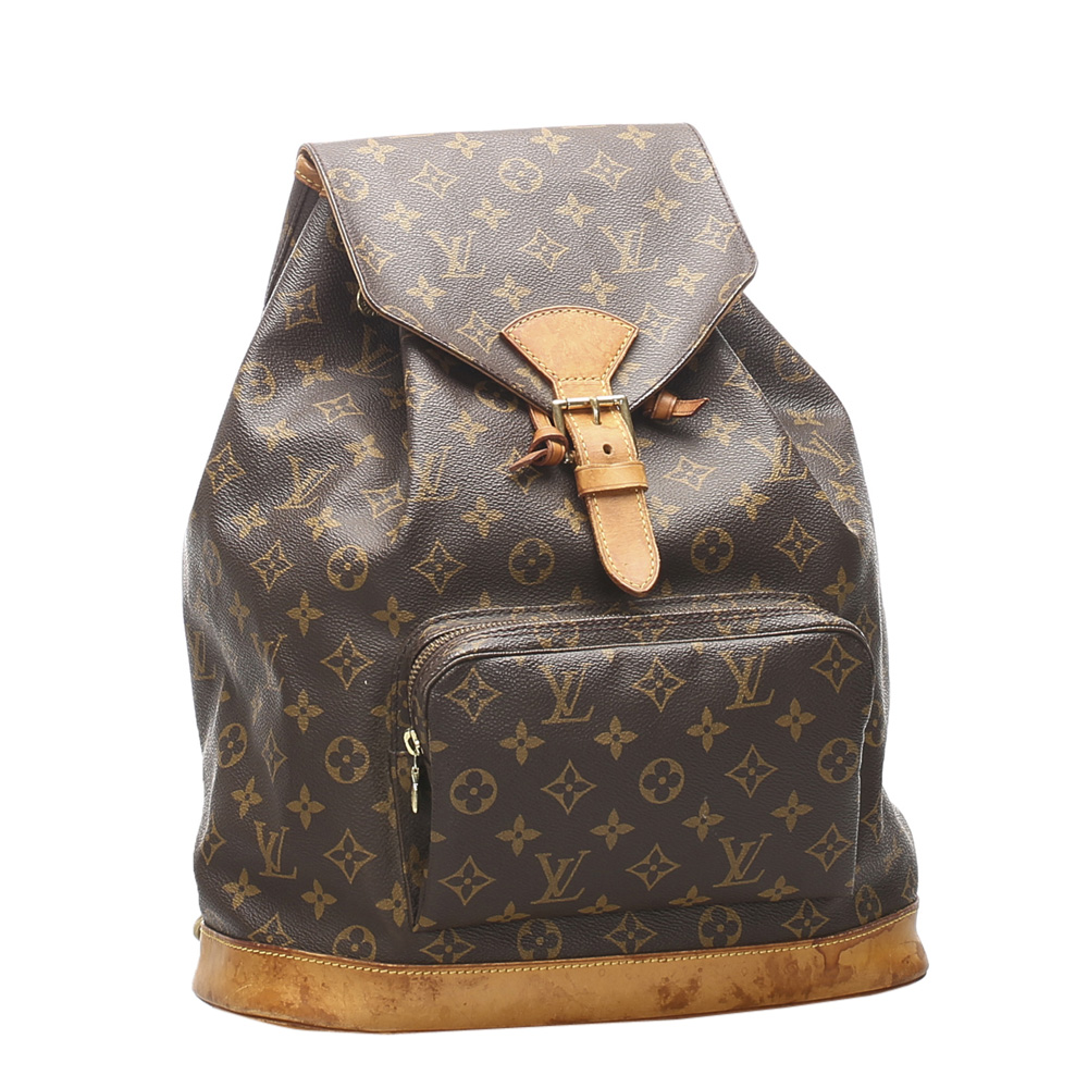 

Louis Vuitton Canvas Monogram Montsouris GM, Brown
