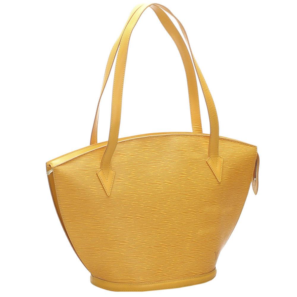 

Louis Vuitton Yellow Leather Saint Jacques Shoulder Bags