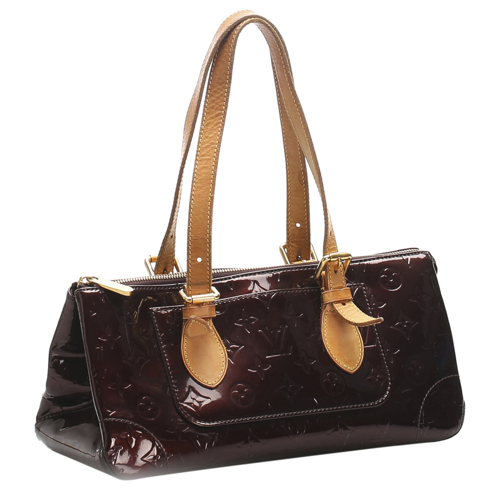 

Louis Vuitton Vernis Leather Rosewood Avenue Satchels, Brown