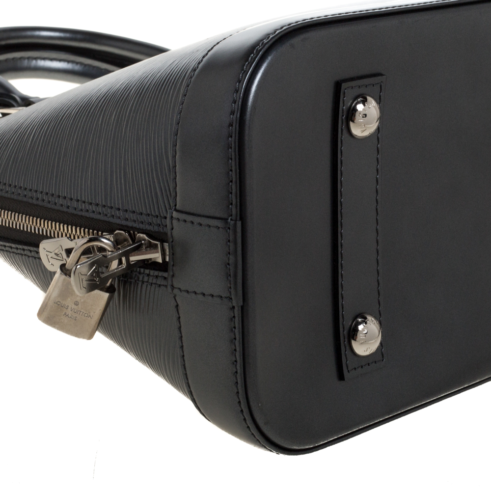 LOUIS VUITTON Handbag M52802 Alma PM Silver Hardware Epi Leather