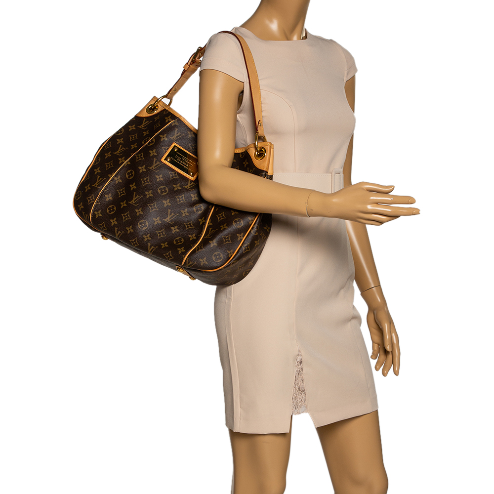 

Louis Vuitton Monogram Canvas Galliera PM Bag, Beige