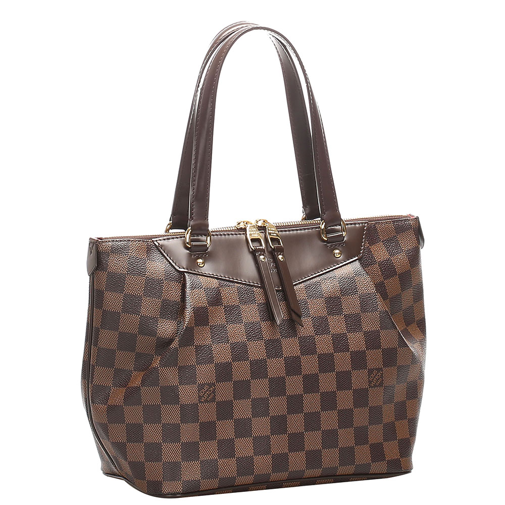 

Louis Vuitton Damier Ebene Canvas Westminster PM Bag, Brown