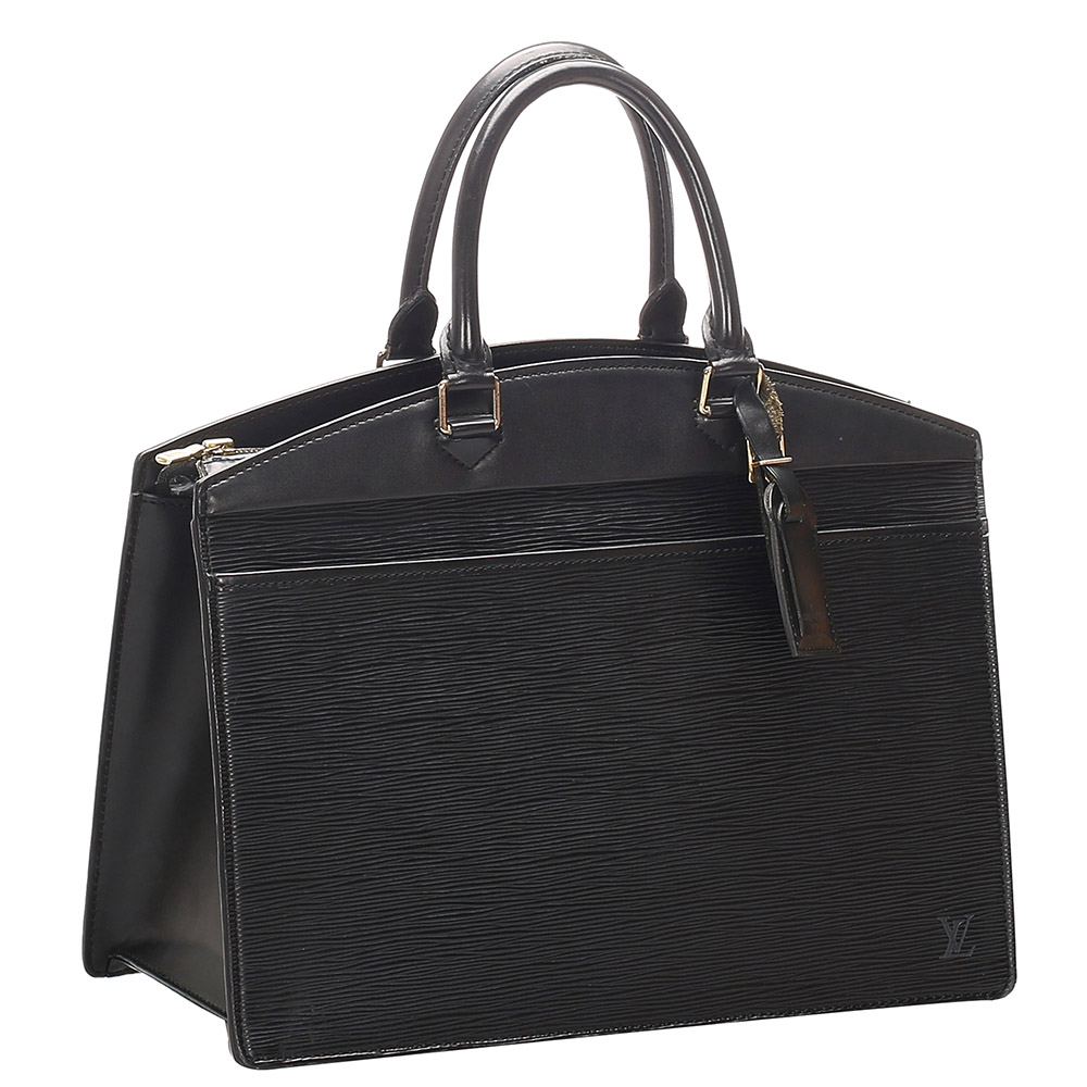 

Louis Vuitton Black Epi Leather Riviera Tote Bag