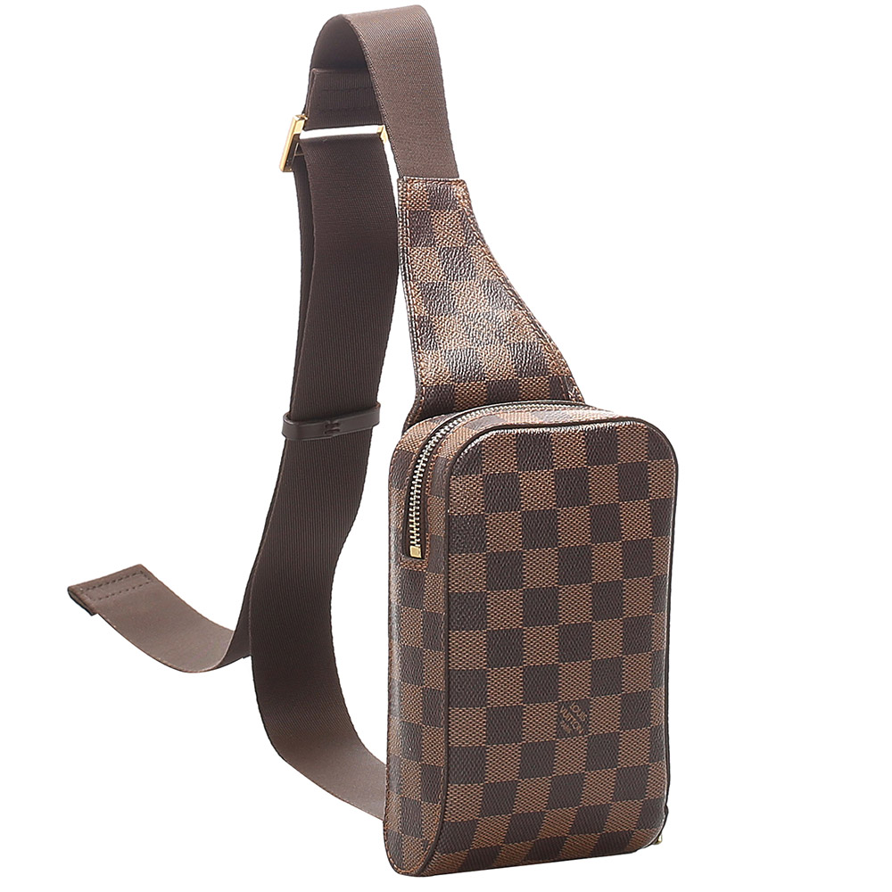 

Louis Vuitton Damier Ebene Canvas Geronimos Waist Bag, Brown